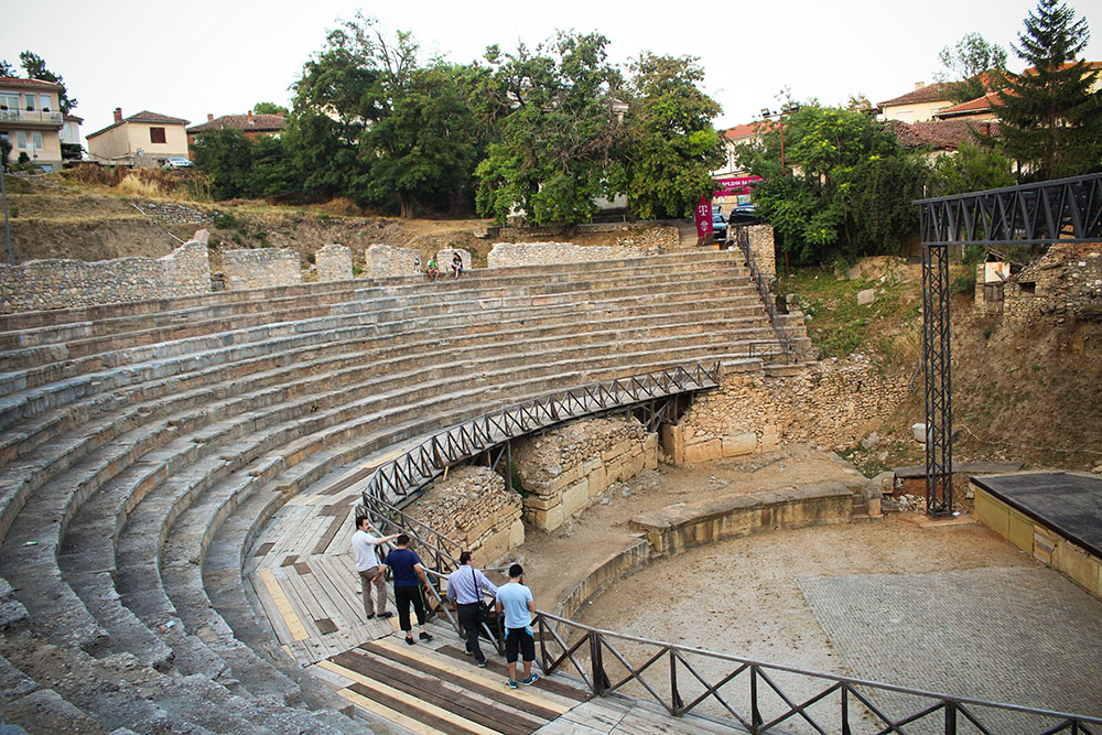Античный амфитеатр в Охриде