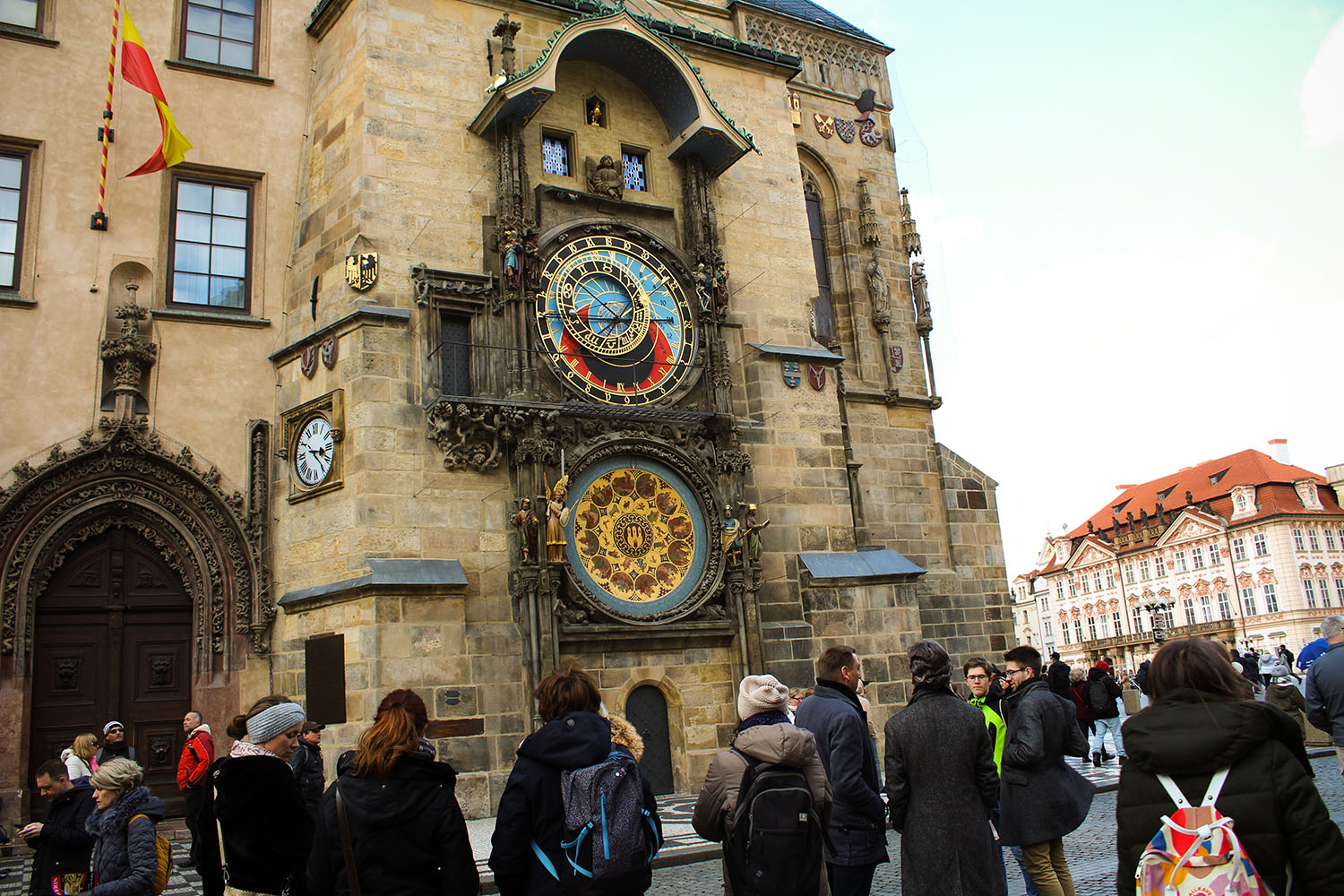часы-астролябия в Праге